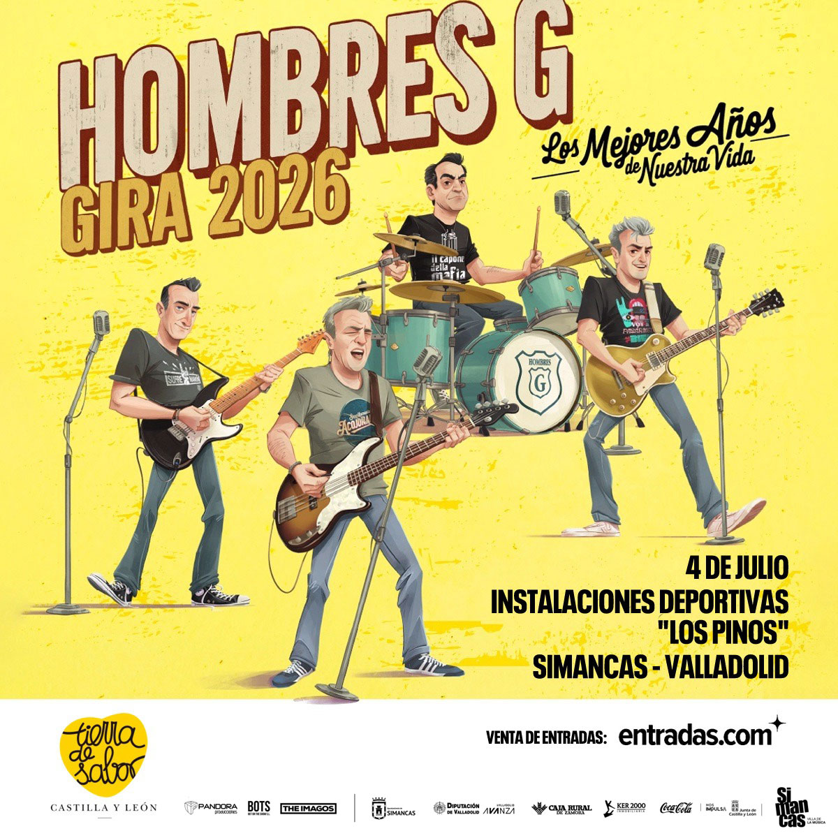 Simancas Villa de la Música Hombres G