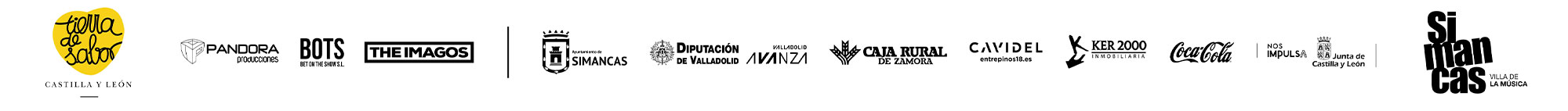 Patrocinadores Simancas Villa de la Música 2026